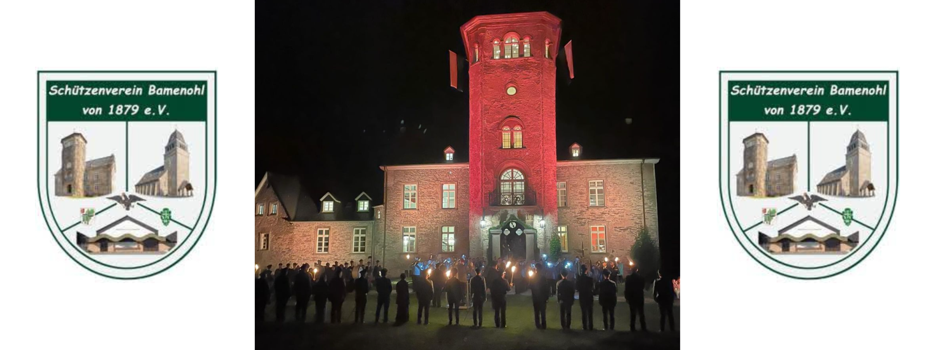 Zapfenstreich 2024 am Schloß Bamenohl